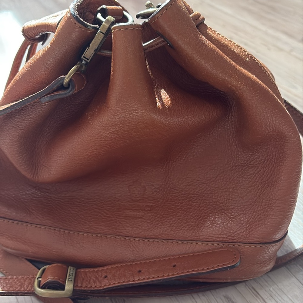 I MEDICI leather bucket bag italian - Picture 2 of 14